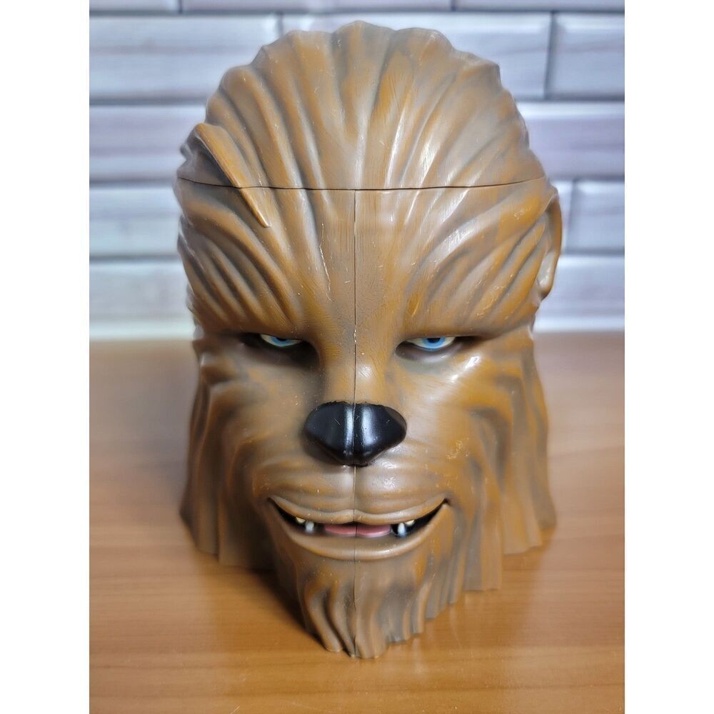 DISNEY PARKS EXCLUSIVE STAR WARS CHEWBACCA STEIN MUG #A31